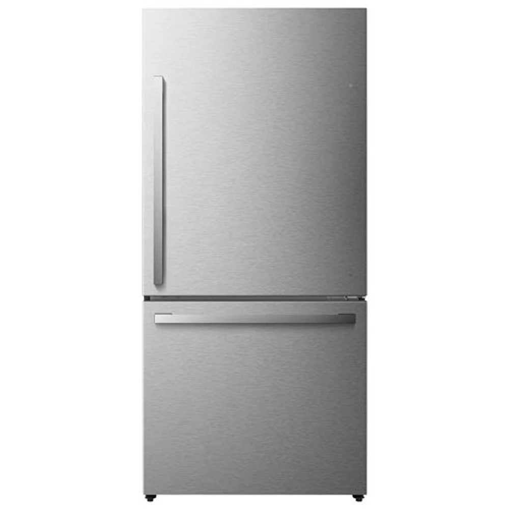 Hisense 32" 17.2 Cu. Ft. CounterDepth Bottom Freezer Refrigerator
