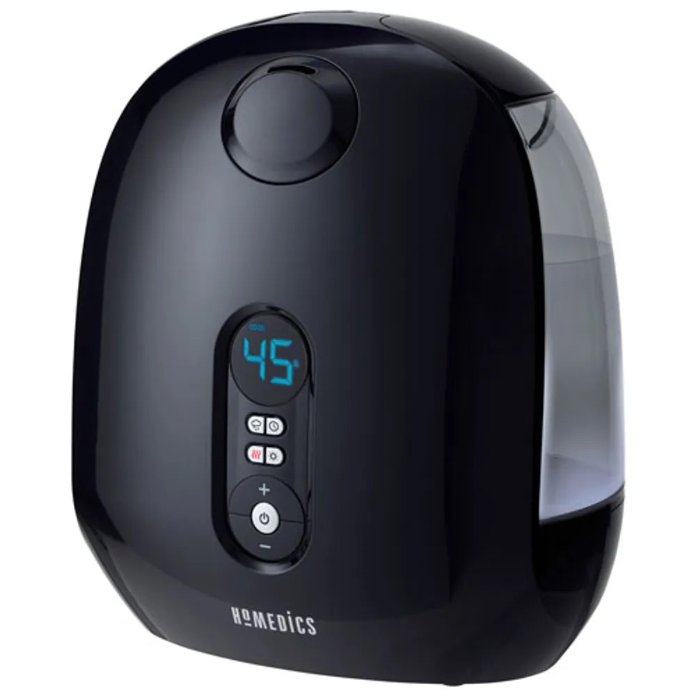 HoMedics Deluxe Ultrasonic Humidifier Black Bramalea