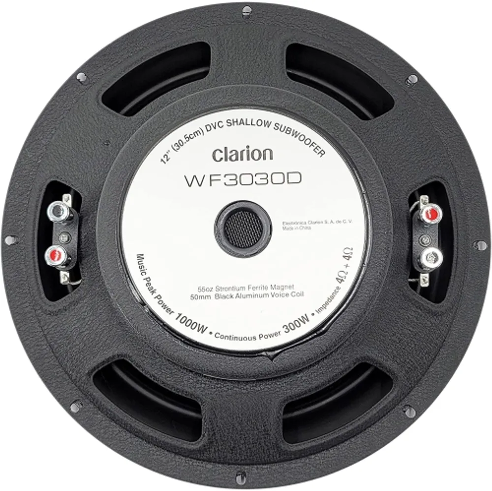 Clarion slimline subwoofer shop