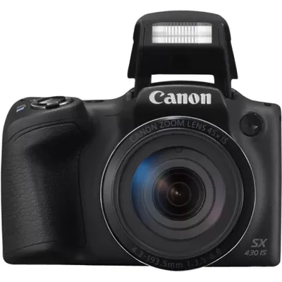 Canon PowerShot SX430 is 20 MP Digital Camera (Black