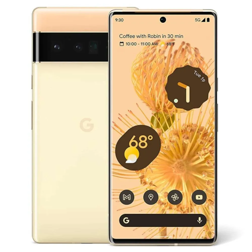 Google Pixel 6 PRO| 128GB, GOLD| Unlocked Smartphone| New / Open