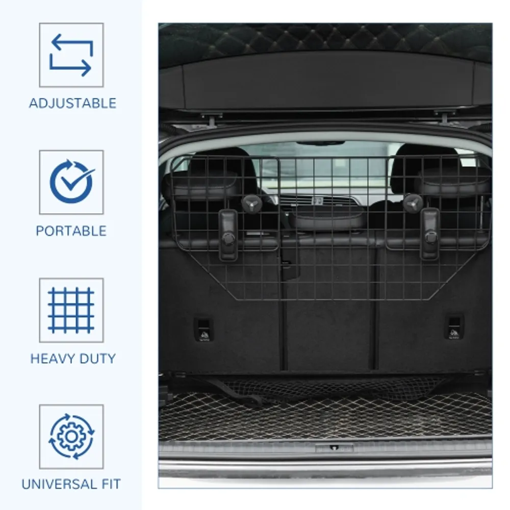 Dog fence for car discount