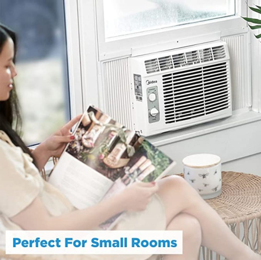 Midea 5 000 BTU EasyCool Window Air Conditioner and Fan