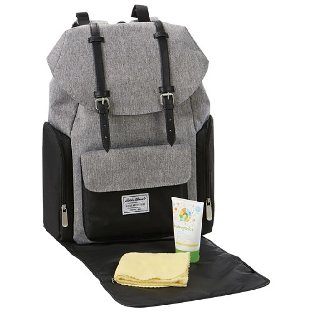 Eddie bauer 2025 grey diaper bag