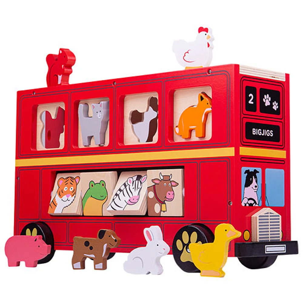 Bigjigs animal shape lorry online