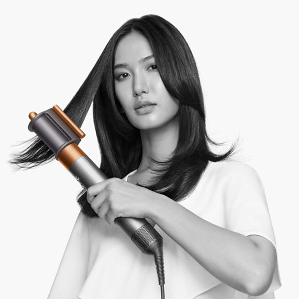 Dyson Airwrap Multi Styler Complete Curling Iron Nickel Copper
