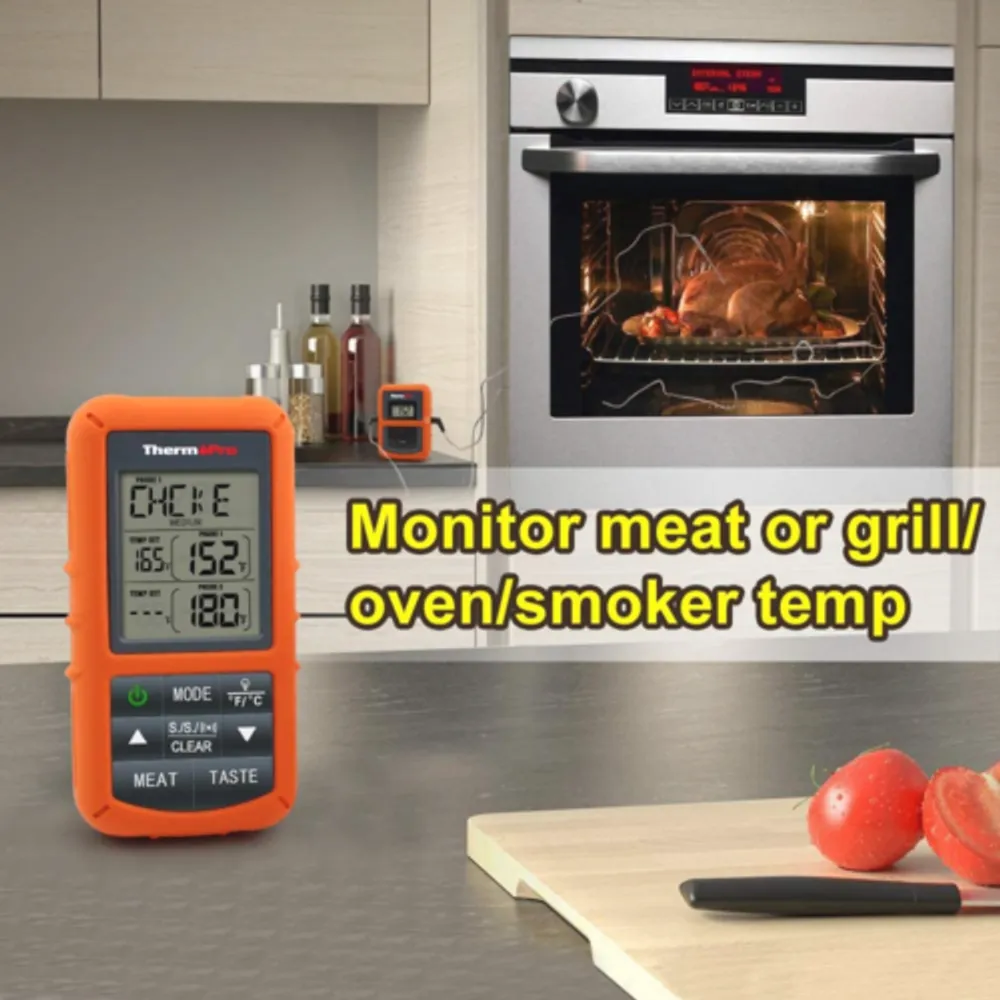 Digital remote deals meat thermometer