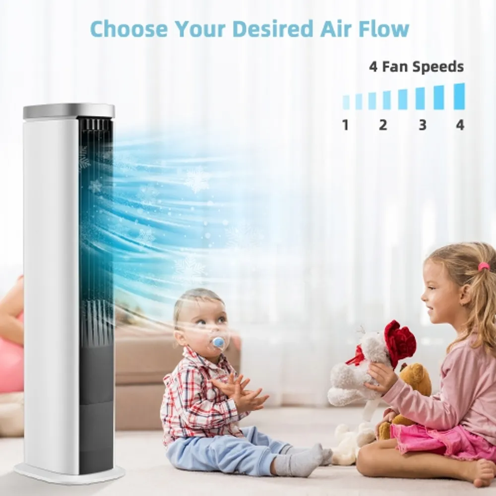 Evaporative tower fan discount
