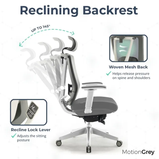 Motiongrey executive ergonomic computer desk office chair sales
