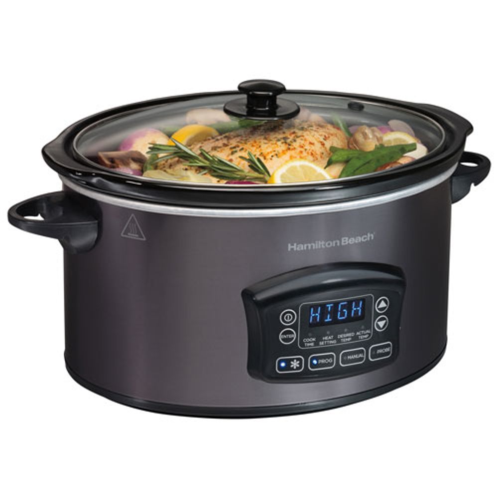 Hamilton Beach Programmable Slow Cooker 6Qt Bramalea City Centre