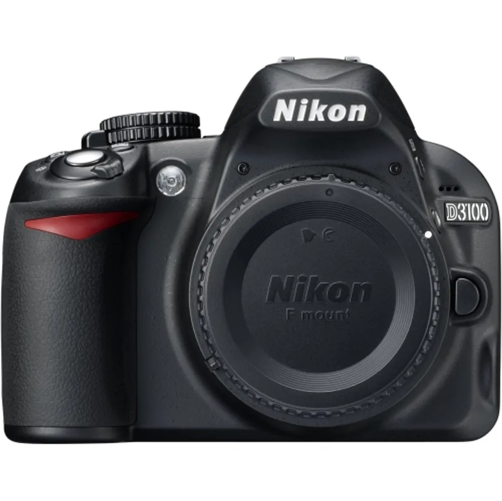 Nikon D3100 14.2MP Digital Camera Body Only - (Black) (No Lens