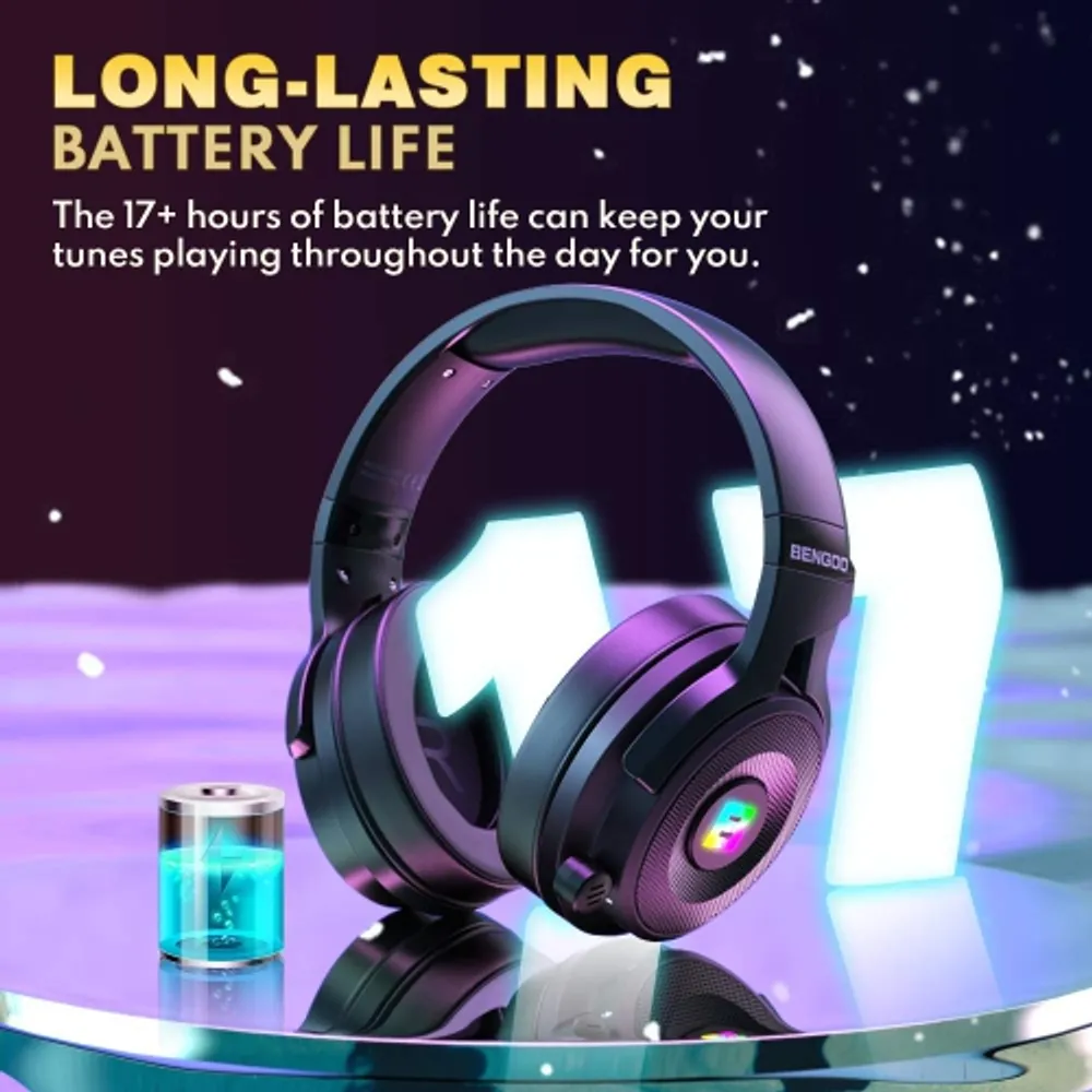 Bengoo discount purple headset