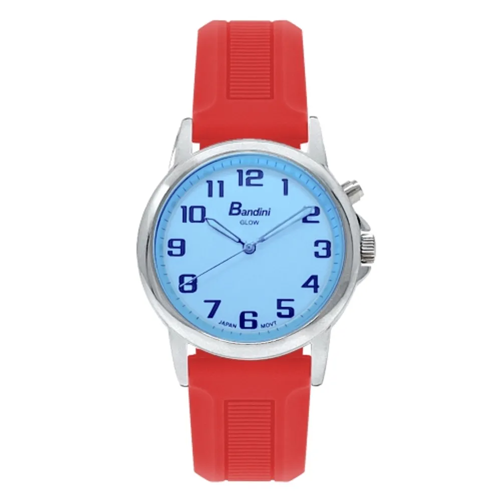 Mens watch with discount light up dial