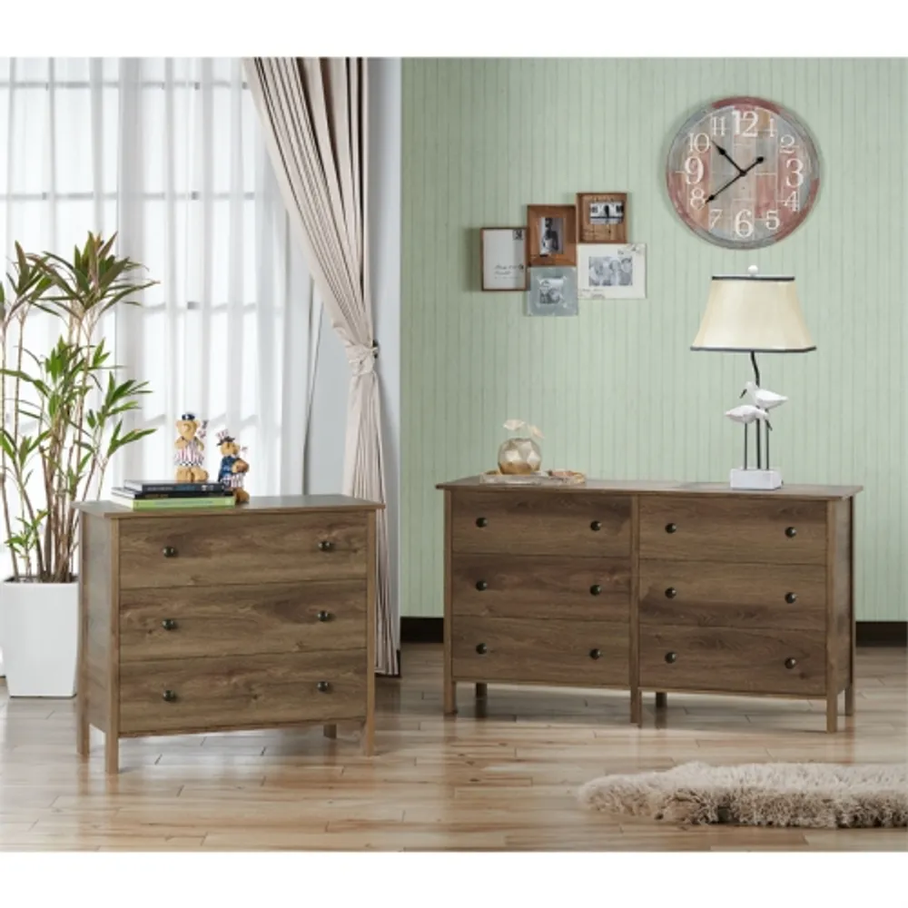 Montauk dresser store rustic walnut