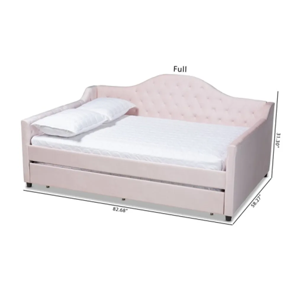Baxton studio amaya daybed cheap with trundle
