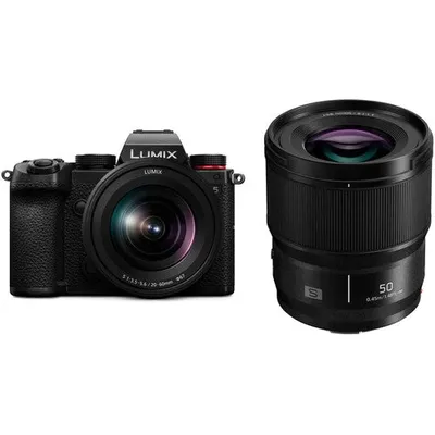 Panasonic Lumix DC-S5 Mirrorless Digital Camera with 20-60mm F3.5