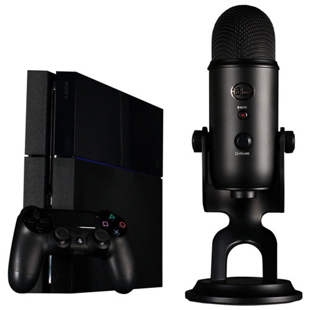 BLUE MICROPHONES Logitech G Blue Yeti Game Streaming Kit with Yeti