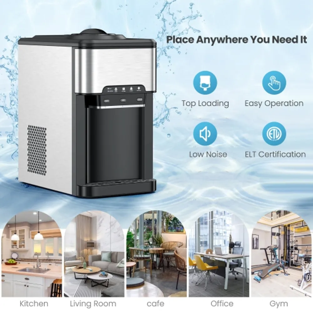 Costway water dispenser with discount ice maker