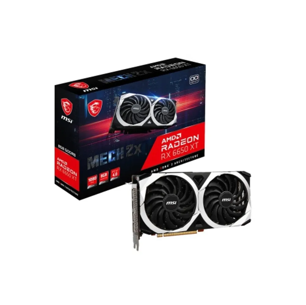 MSI Gaming Radeon RX 6650 XT 128-bit 8GB GDDR6 DP/HDMI Dual Torx