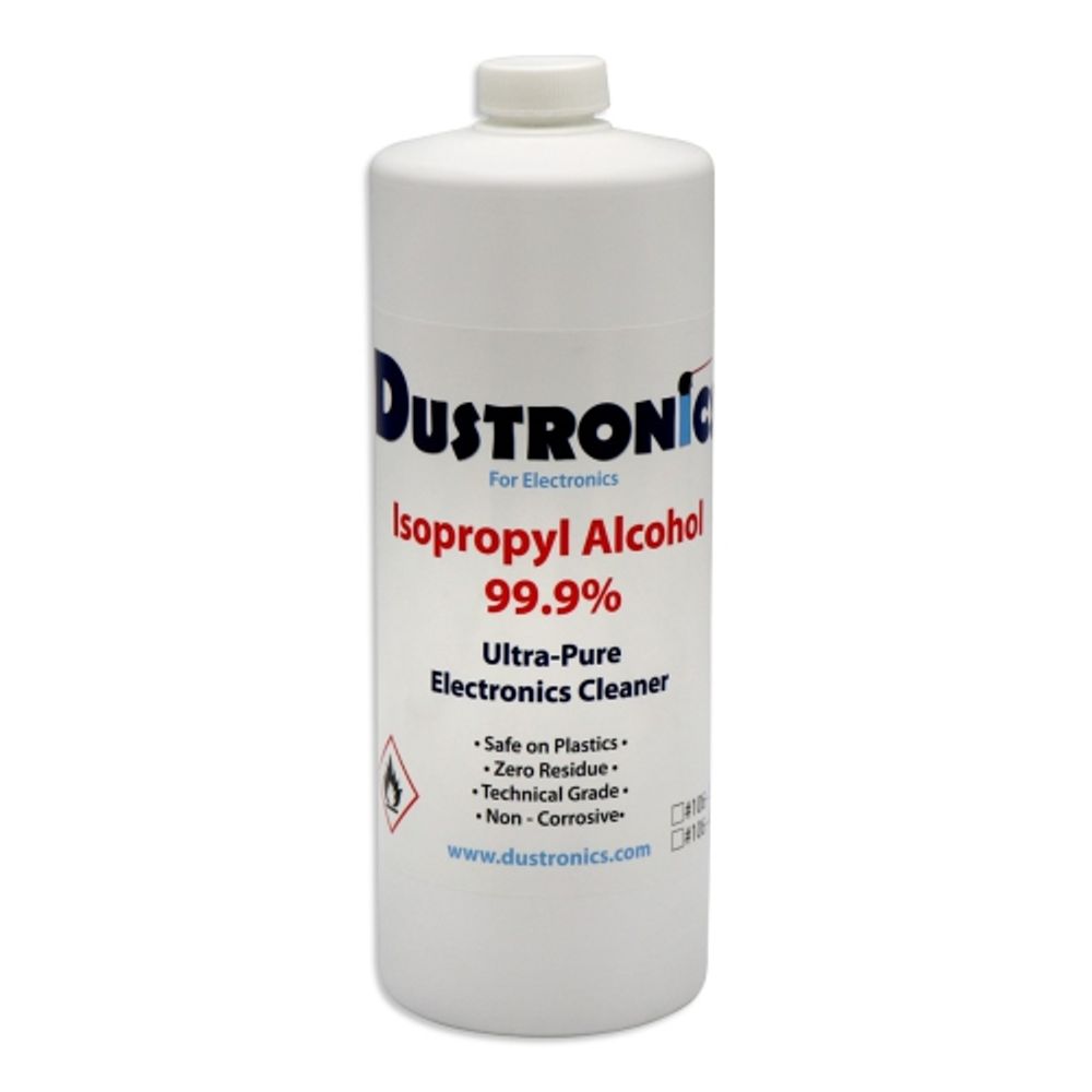 DUSTRONICS INC. Electronics Cleaner 99.9 Isopropyl Alcohol 1L