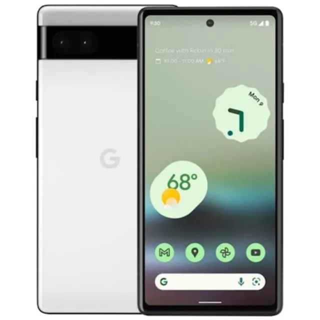 Google Pixel 6A (128GB+6GB, Charcoal) - Brand New | Scarborough