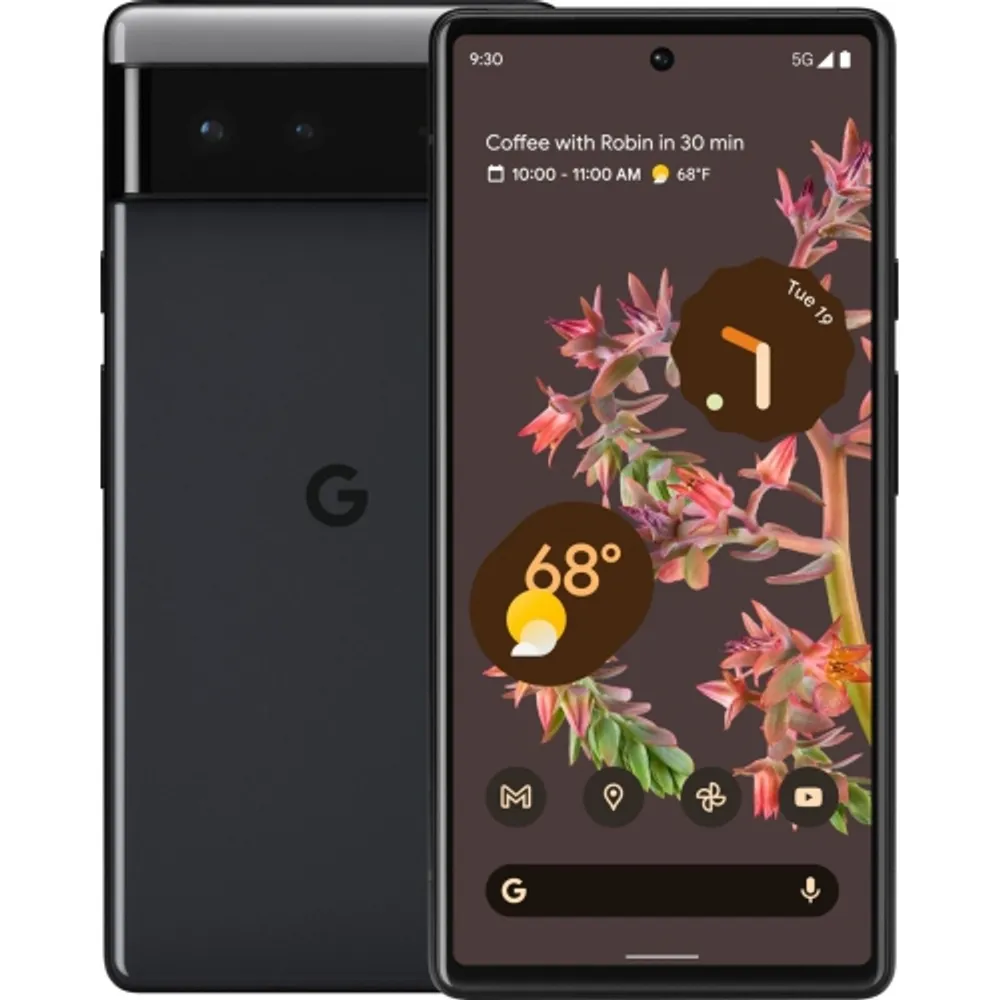 Google Pixel 6A (128GB+6GB, Charcoal) - Brand New