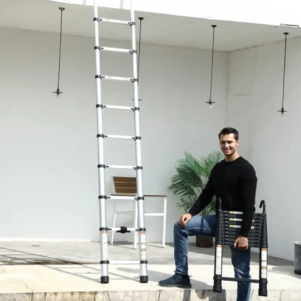 Cosco smartclose best sale telescoping ladder