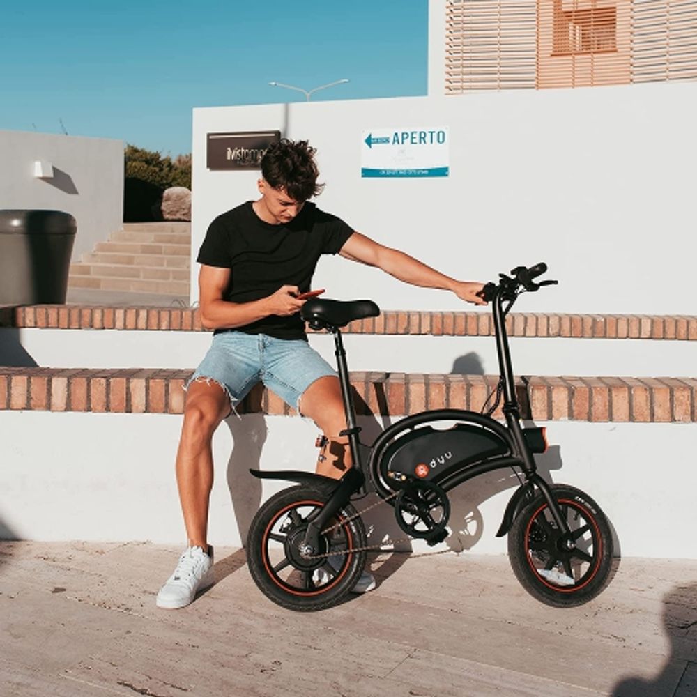 Costway lightweight folding electric sporting bicycle sales ebike speed lithium battery