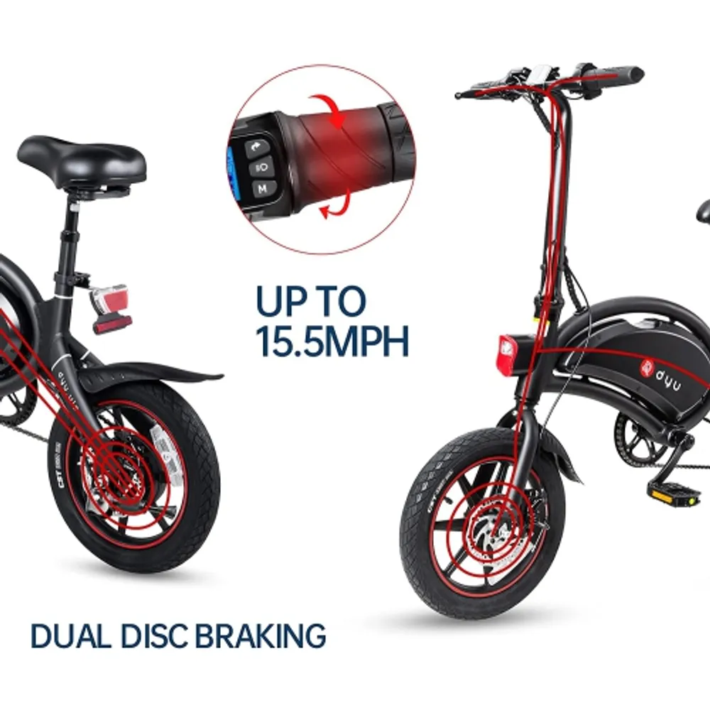 Costway lightweight folding electric sporting bicycle sales ebike speed lithium battery