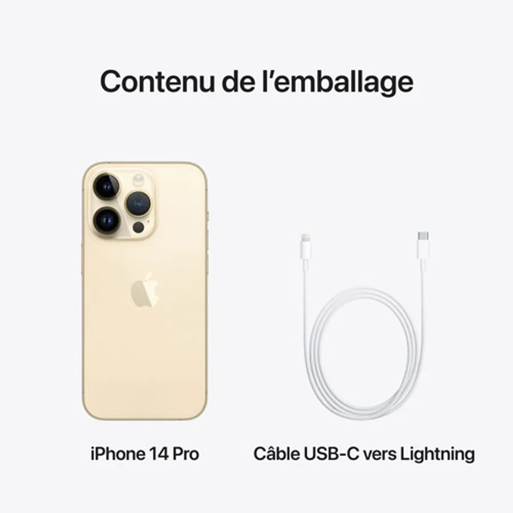 Apple iPhone 14 Pro 256GB - Gold - Unlocked | Square One