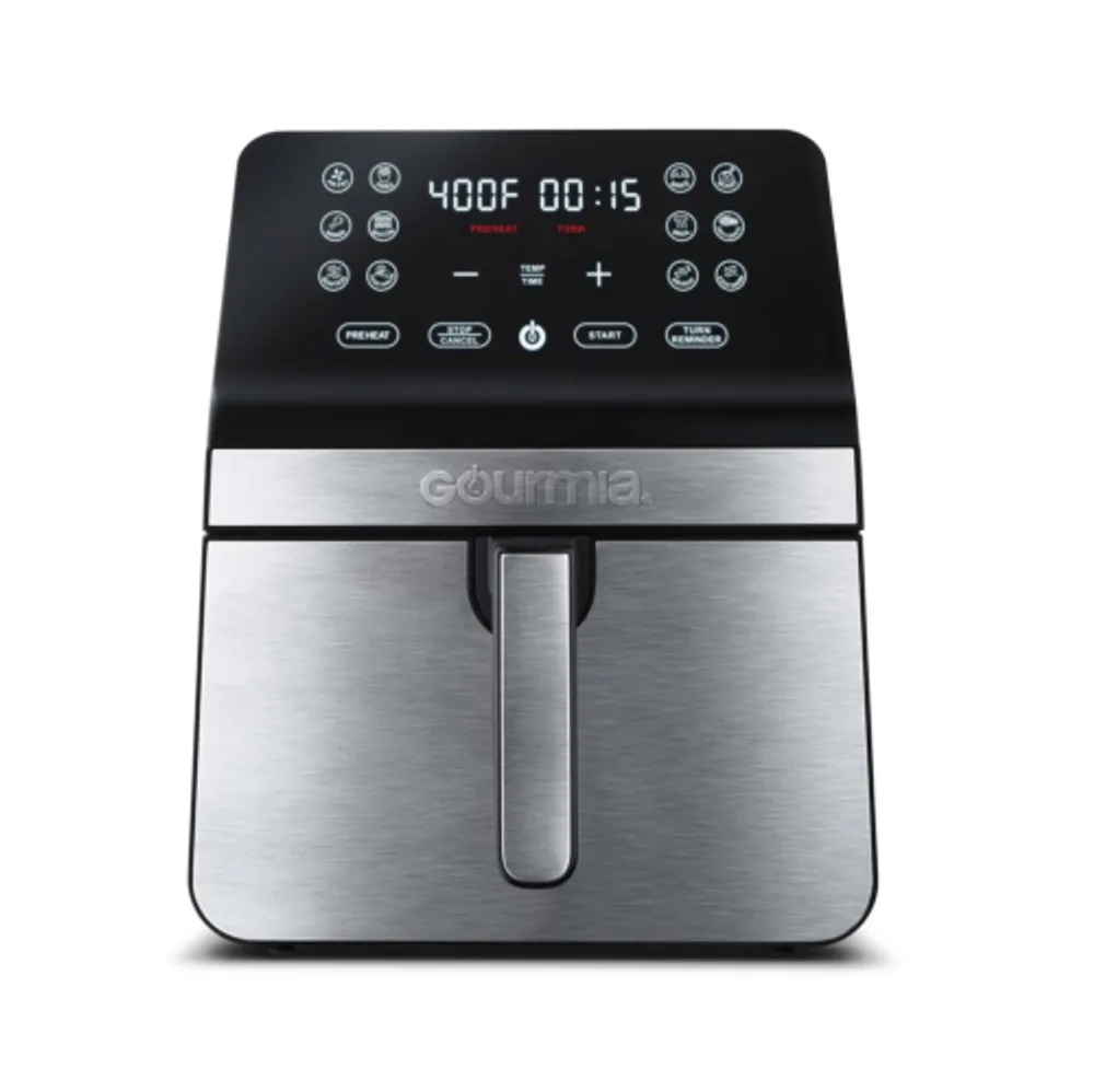 Gourmia 8-Quart Digital Air Fryer with 12 One-Touch Functions