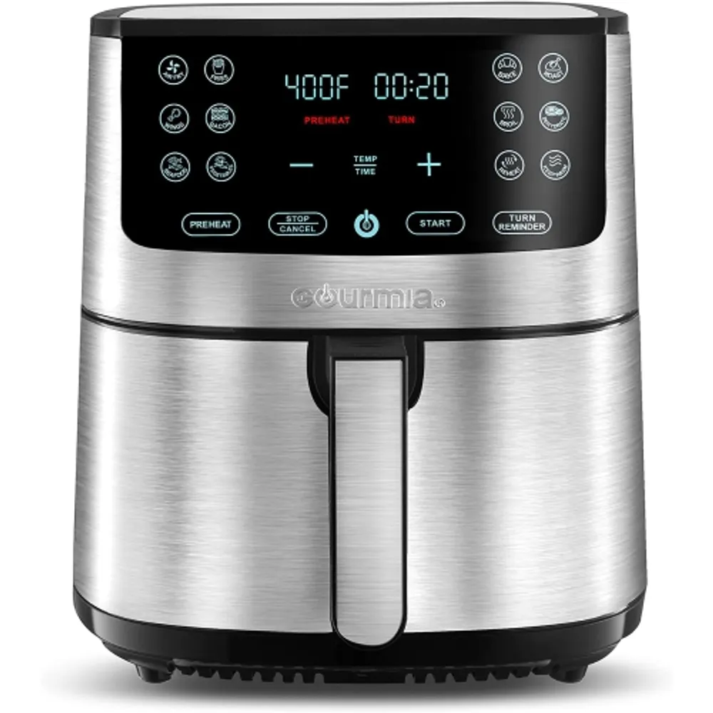 Gourmia Air Fryer Oven Digital Display 8 Quart Large AirFryer