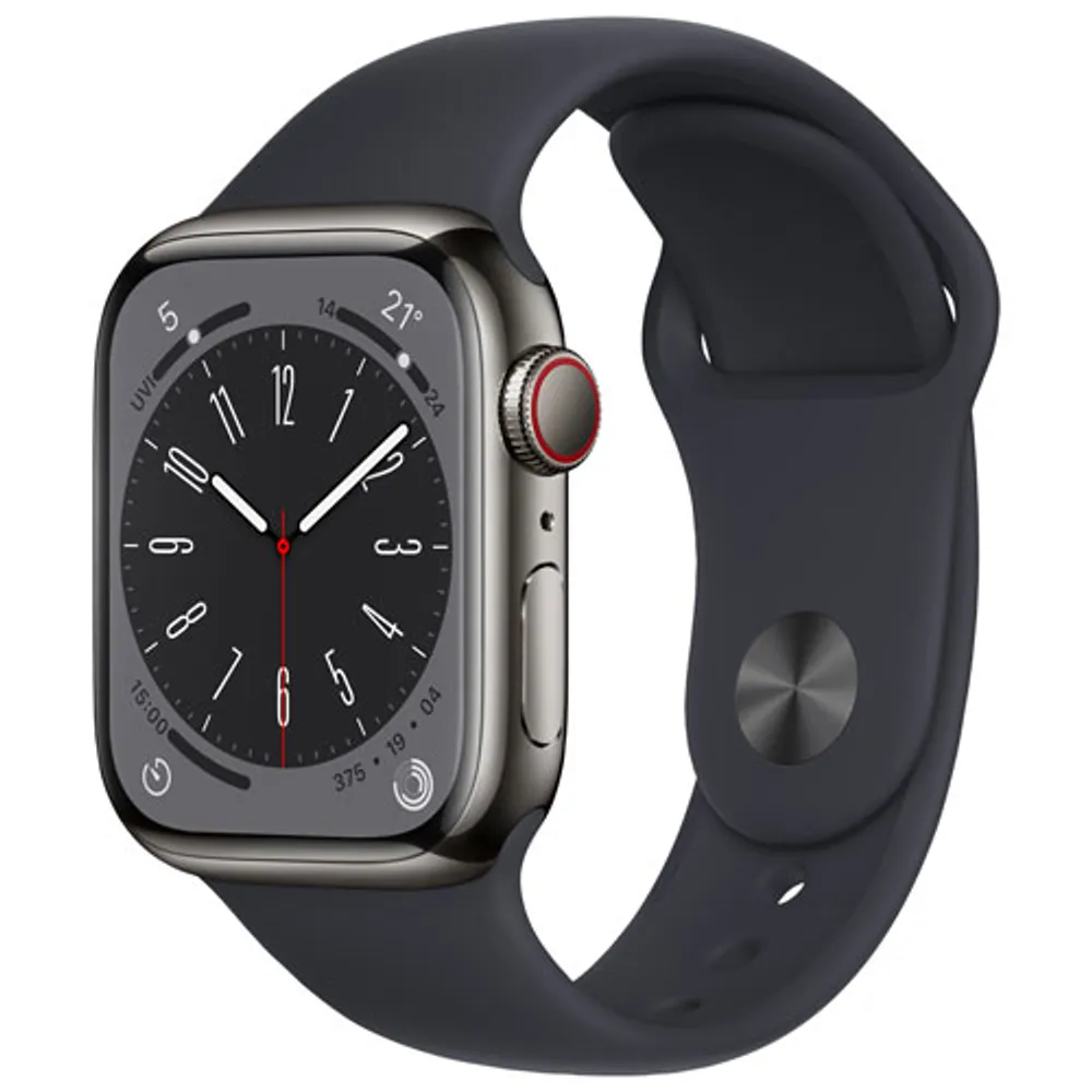 Apple Watch Series 8 (GPS + Cellular) 41mm Graphite Stainless