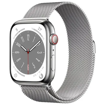 Apple Watch Series 8 (GPS + Cellular) 45mm Silver Stainless Steel