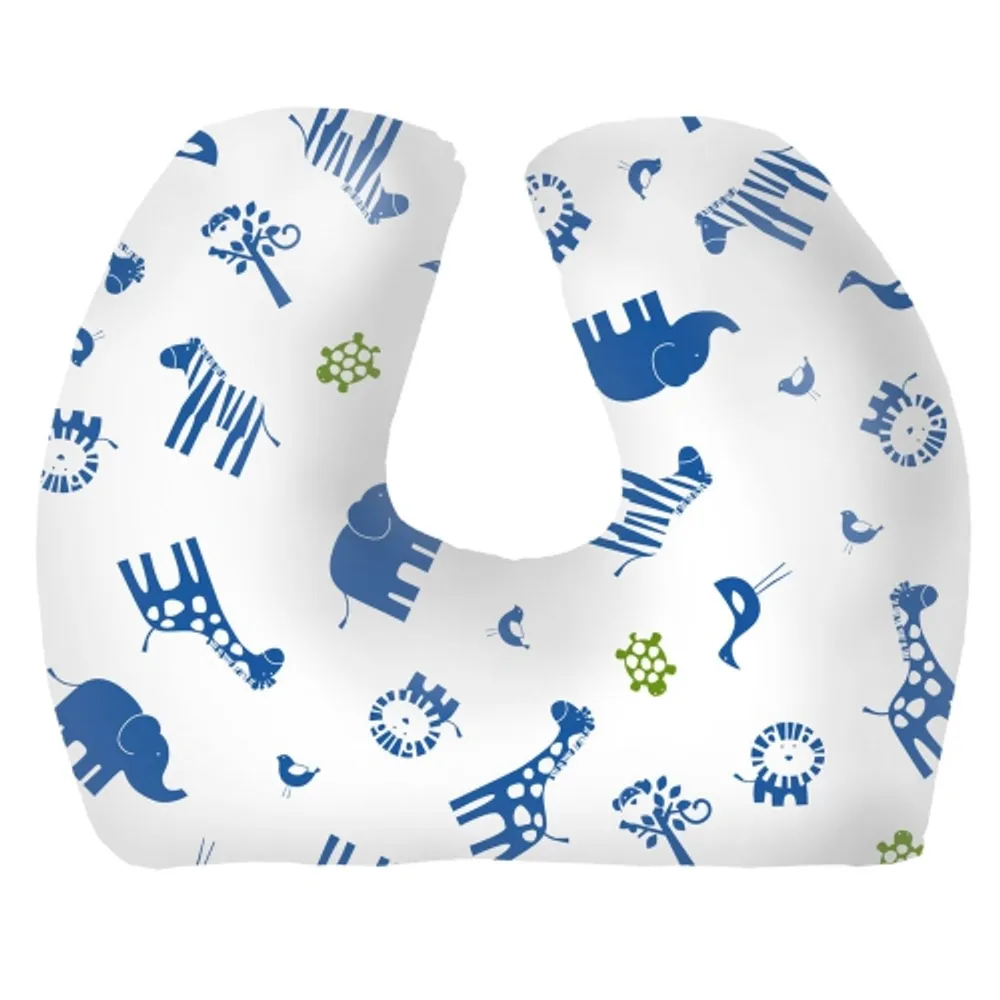Jolly Jumper Baby Sitter Nursing and Play Cushion Grey Jungle