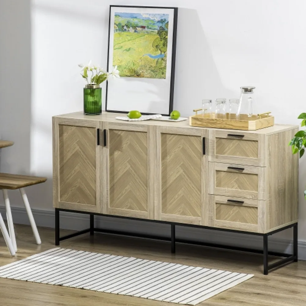 Homcom buffet hotsell storage cabinet