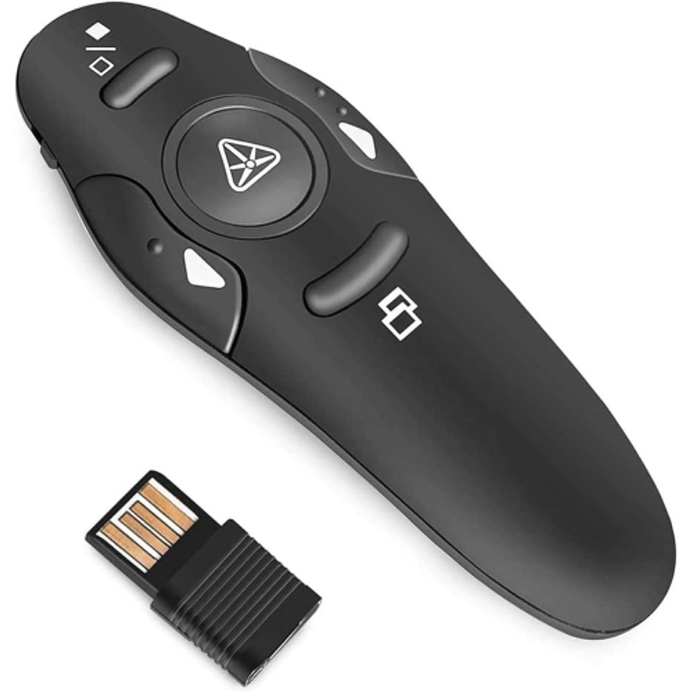 GENERIC Wireless Presenter,Presentation Clicker Remote with Red Light