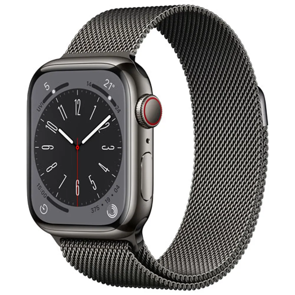 APPLE TELUS Apple Watch Series 8 (GPS + Cellular) 41mm Graphite