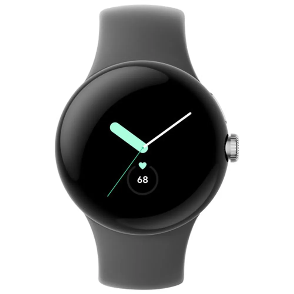 Google Pixel Watch (GPS + LTE) 40mm Polished Silver Stainless