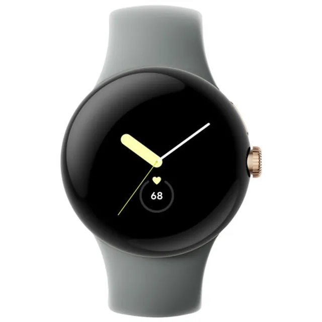 Google Pixel Watch (GPS + LTE) 40mm Matte Black Stainless Steel