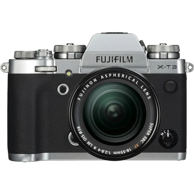 FUJIFILM X-T3 Mirrorless Camera with 18-55mm Lens (Silver