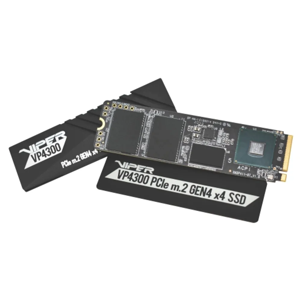 Patriot Viper VP4300 2TB Internal SSD W HS NVMe PCIe Gen 4x4 M