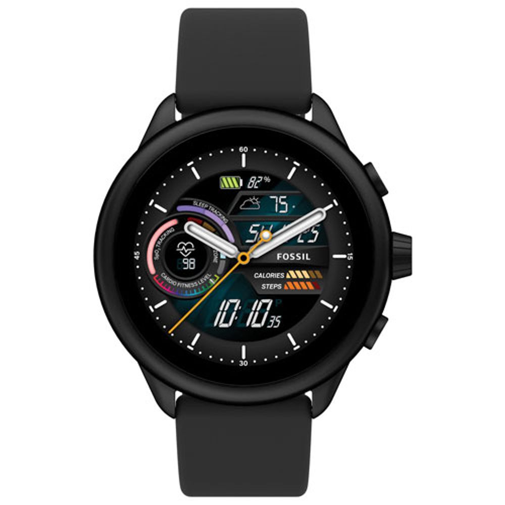 Fossil smartwatch heart rate monitor best sale