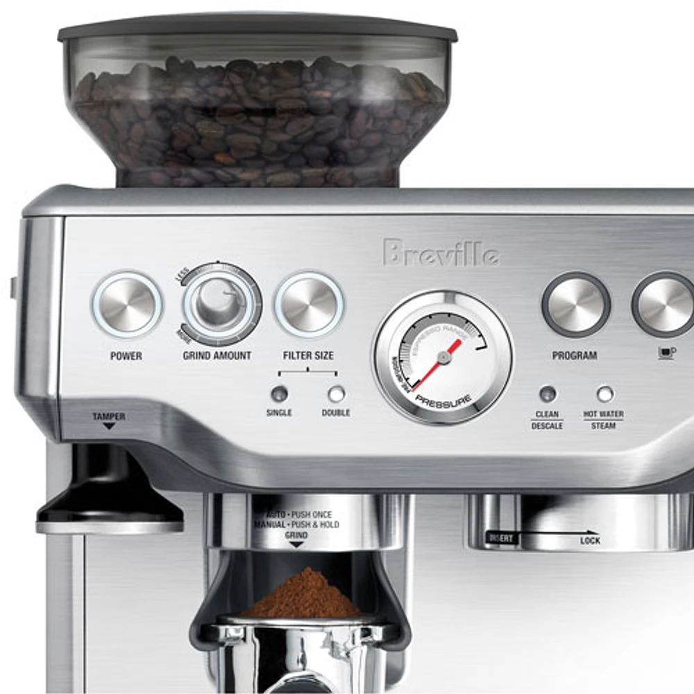 Breville barista express refurbished top