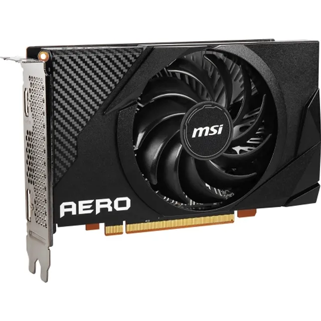 MSI Gaming Radeon RX 6400 64-bit 4GB GDDR6 DP/HDMI PCIe 4 Torx