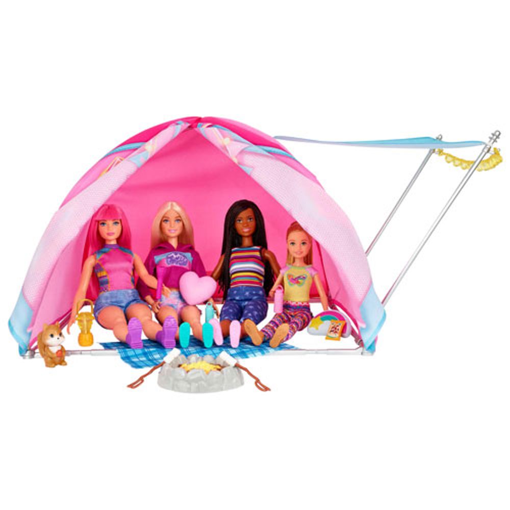 Barbie going camping set sales