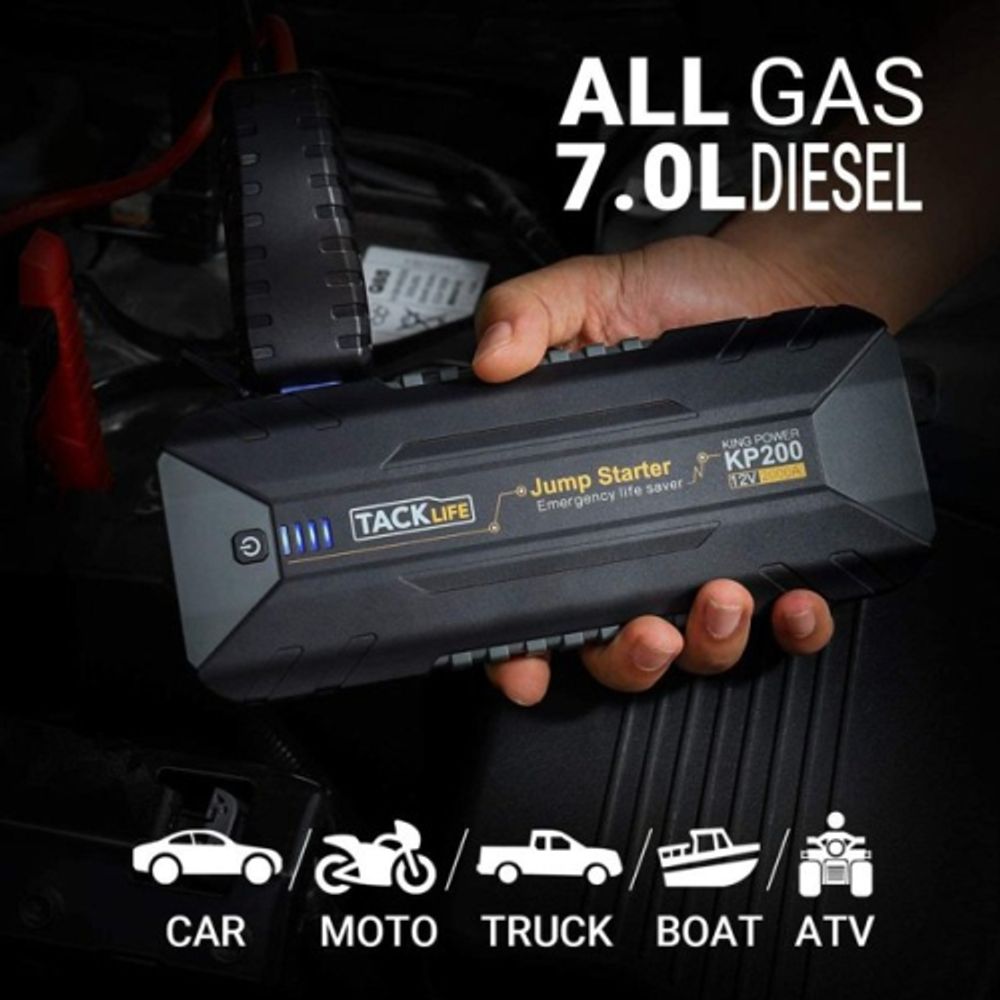 Tacklife 2000a cheap car jump starter