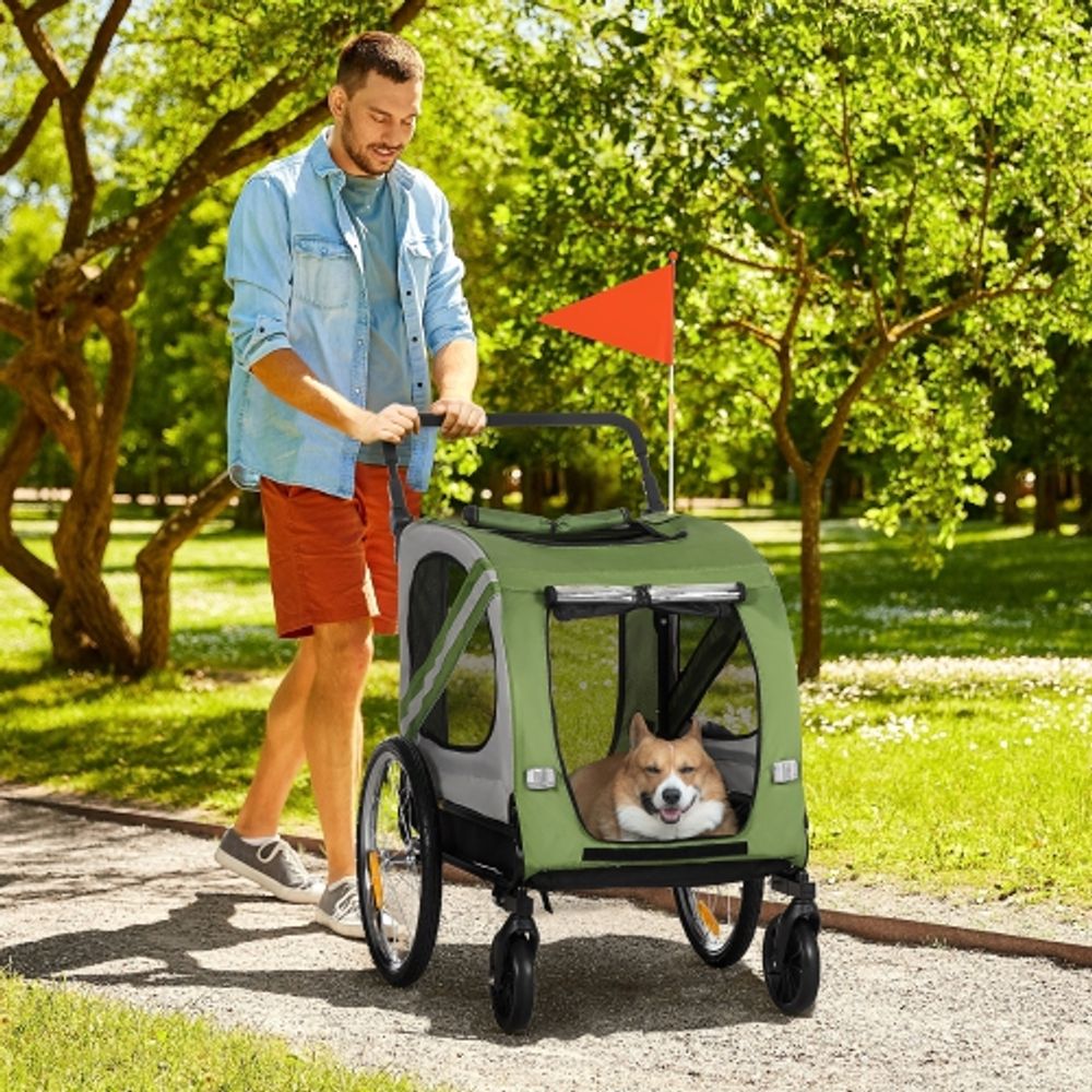 Aosom pet stroller and bike trailer sales