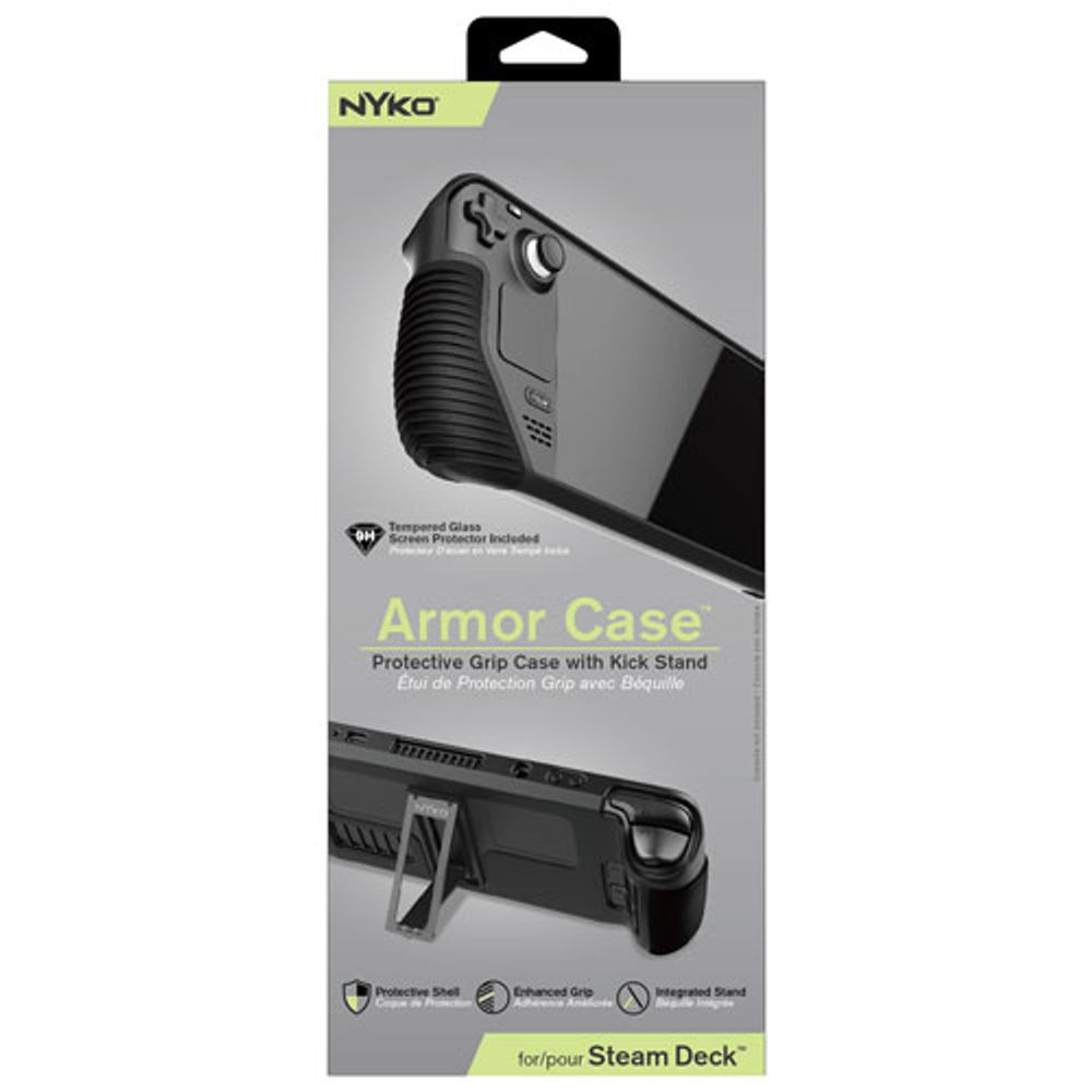 Nyko Steam Deck Armor Case with Integrated Kickstand Bramalea