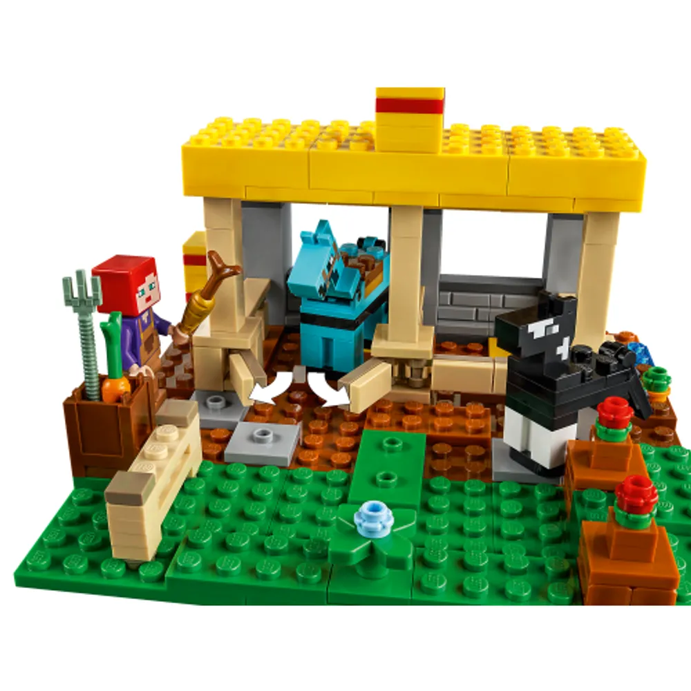 Lego minecraft 241 2025 pieces